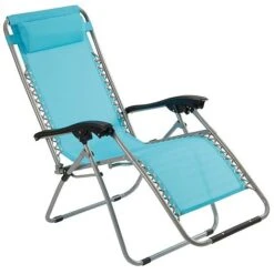 Garden Gear Zero Gravity Chair - Marine Blue -Van Meuwen G0881 1