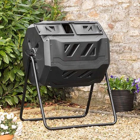 Garden Grow 160L Rotating Composter 2 Garden Grow 160L Rotating Composter - Image 2