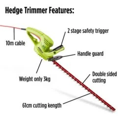 Garden Gear 600W Hedge Trimmer -Van Meuwen G2759 8