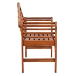Garden Gear Acacia Lutyens Bench 8 Garden Gear Acacia Lutyens Bench -Van Meuwen G2860 CO3