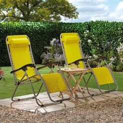 Garden Gear Zero Gravity Chair - Sunburst -Van Meuwen G3729 LS1