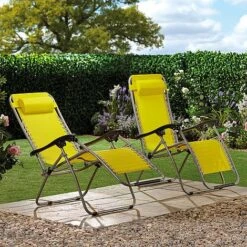 Garden Gear Zero Gravity Chair - Sunburst -Van Meuwen G3729 LS3